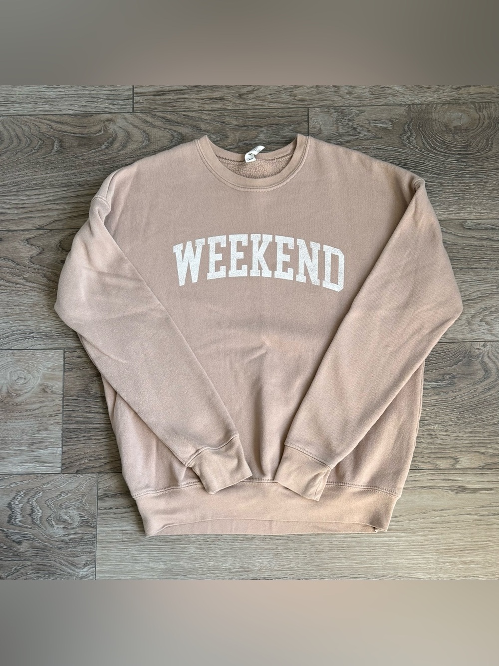 54. Oat Collection Weekend Oversized Crewneck Sweatshirt Medium